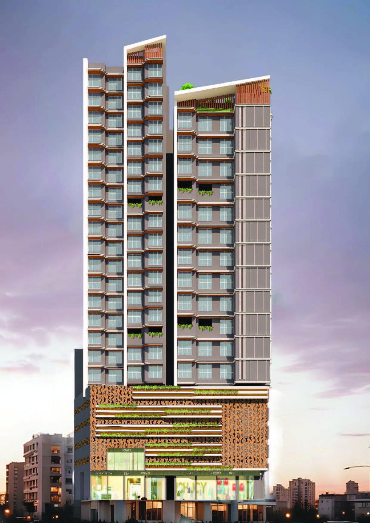 3 BHK Satguru Serenity, R.K. Vaidya Road, Dadar West, Mumbai – 400028